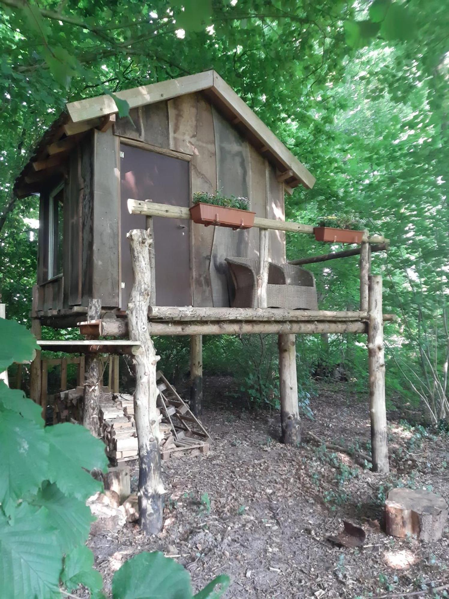 Baumhausnaechte Hotel Ladbergen Kültér fotó